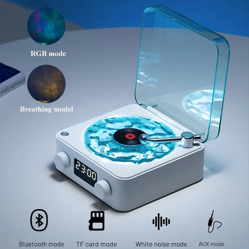 🌊 Ocean Waves Speaker Lamp with RGB Lighting 🎵 - Mattari Gift Shop