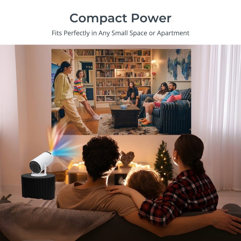 Portable 4K Home Cinema Projector - Mattari Gift Shop