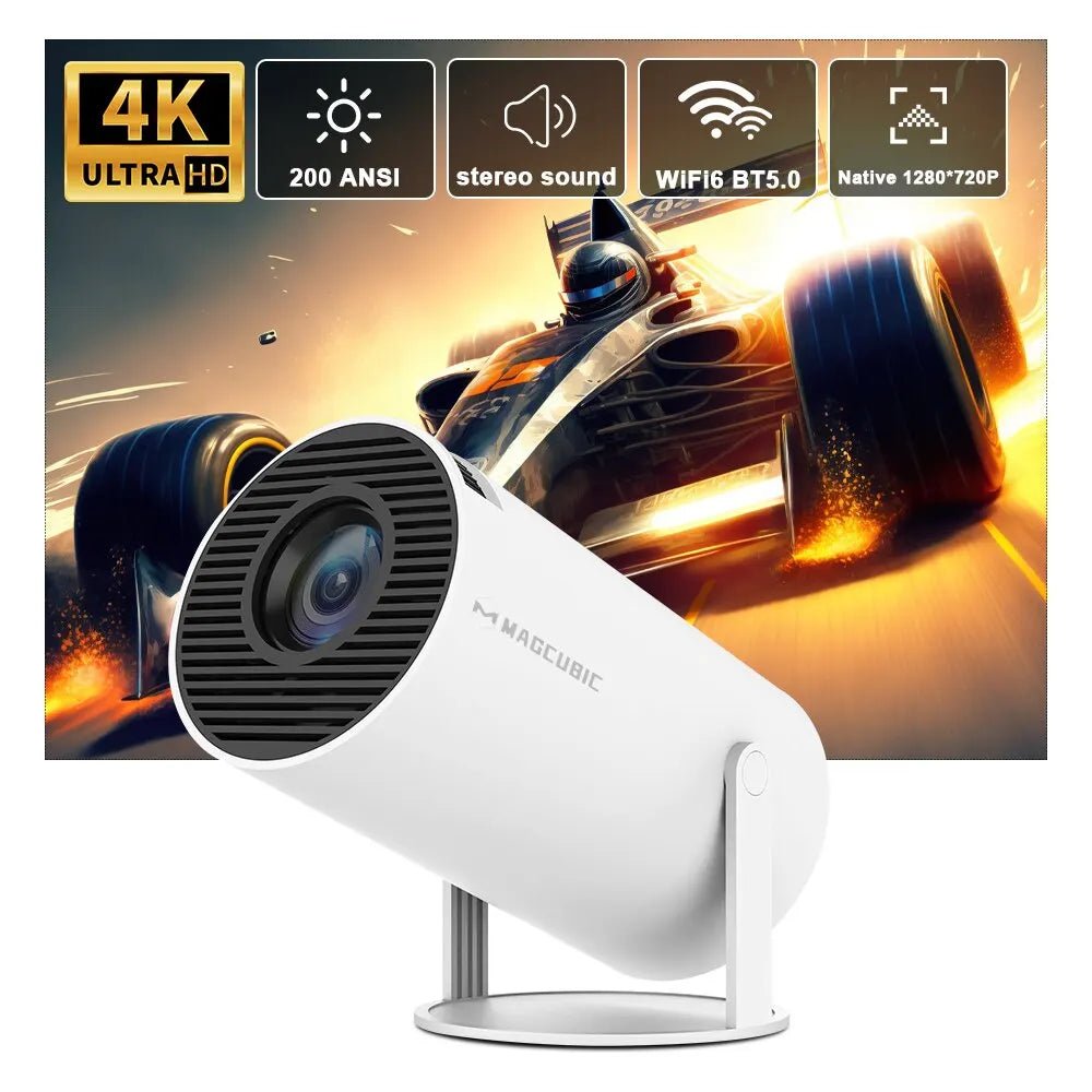 Portable 4K Home Cinema Projector - Mattari Gift Shop