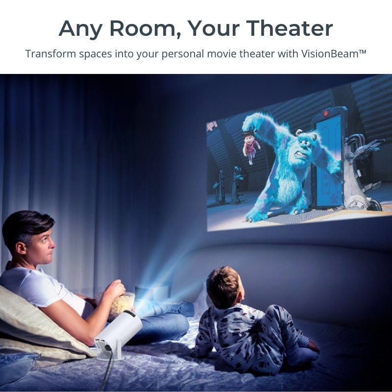 Portable 4K Home Cinema Projector - Mattari Gift Shop